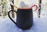 Yaletown Belly Mug in a winter wonderland by Matthew Freed